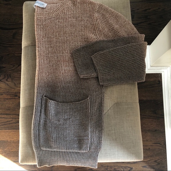 Big Water Blue Sky Ombré Sweater Sz Large - Picture 6 of 8